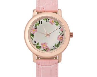 Franciscan Ware Desert Rose Plate-Inspired Watch – Vintage-Inspired Style for Everyday Elegance
