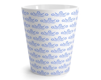 Corningware Cornflower Blue Inspired Latte Mug