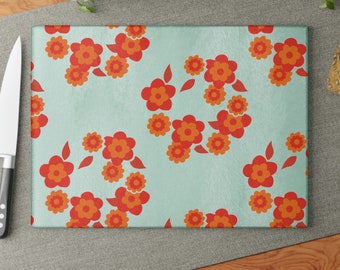 4 ASSIETTES CREUSES FLEURS ORANGE LOTUS ARCOPAL VINTAGE