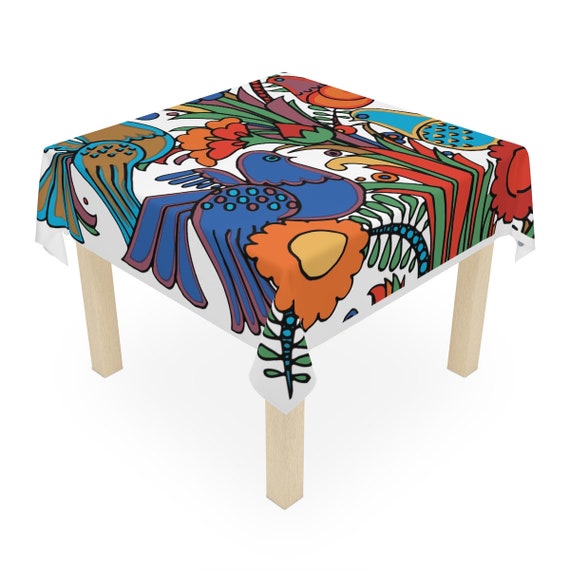 Villeroy & Boch Acapulco Tischdecke Flower Power 140 cm, quadratisch