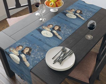 Franciscan Starburst Table Runner | Mid-Century Modern Atomic Kitchen