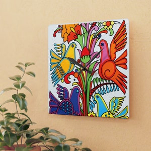 Villeroy and Boch Acapulco Wall Clock. Lovely inspired by Acapulco Flower Power Decor Retro Pigeon Art. Acapulco Villeroy and Boch Clock