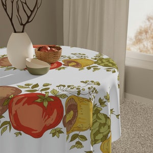 Corningware Spice O&#39; Life Vintage Corning Ware cloth to add to Corning casseroles Bowls Corning Ware Spice Of Life L&#39;Echalote Tablecloth