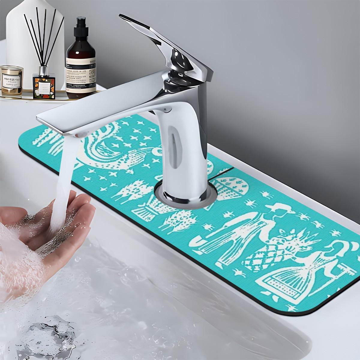Pyrex Spigot Amish Butterprint Pyrex Faucet Mat | Retro Kitchen Sink Accessory - Etsy