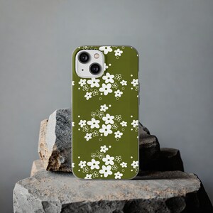 Corelle Spring Blossom Phone Case – Retro Crazy Daisy Pattern, Flexi Cover