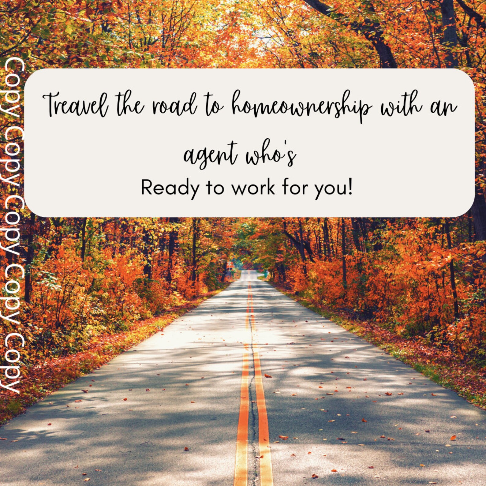 Fall Realtor Instagram and Social Media Post for Real Estate Content - Etsy