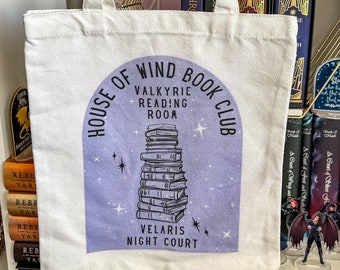 House of Wind Book Club Bag l acosf bag
