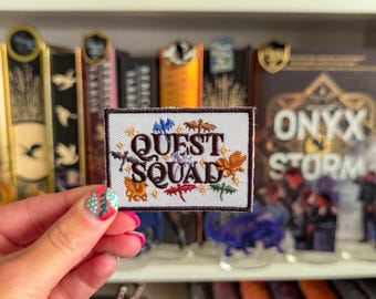 Fourth Wing Quest Squad Patch