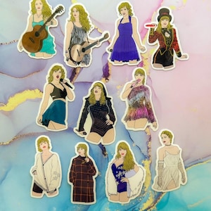 Swiftie Eras Original Looks Sticker Pack