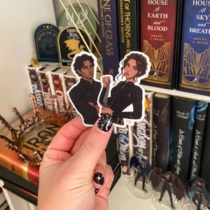 Violet and Xaden Fourth Wing Sticker Set