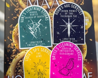 Crescent City Kindle Stickers