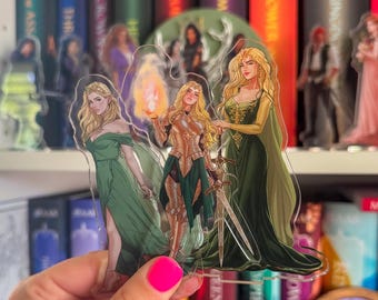 Firebreathing Queen Shelfies