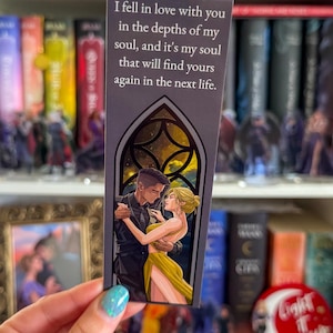 Ruhn & Lidia Crescent City Bookmark