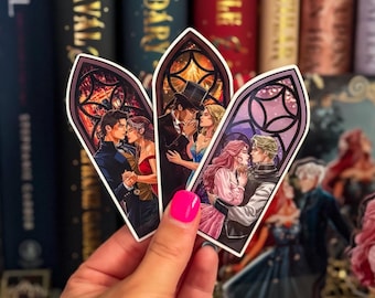 Caraval & OUABH Couples Window Stickers
