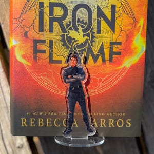 Xaden Iron Flame Shelfie