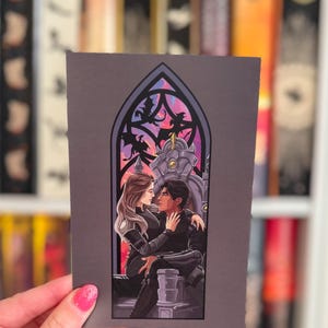 Violet & Xaden Iron Flame Print