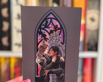 Violet & Xaden Iron Flame Print