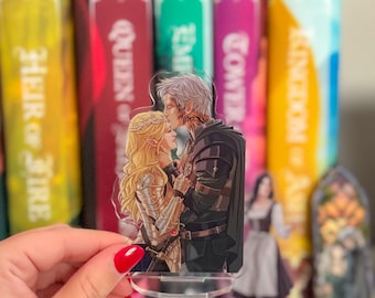 Aelin and Rowan KOA Shelfie Throne of Glass