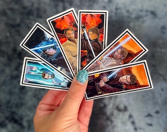 Starwars Obi/Anakin eras Stickers