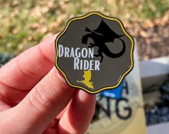 Drachenreiter - Vierter Flügel Mini Pin