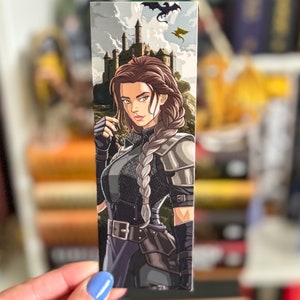 Violet Fourth Wing Bookmark