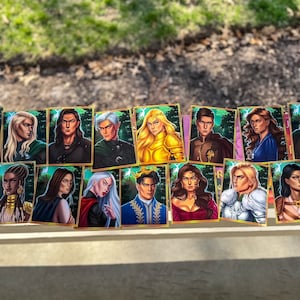 Throne of Glass Character Card Pack Drucke