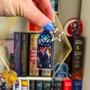 Nesta and Cassian acotar keychain acosf