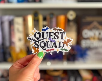 Quest Squad Fourth Wing Sticker