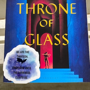 Wir sind der 13 Throne of Glass Sticker