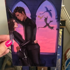 Fourth Wing Violet and Xaden Art Print
