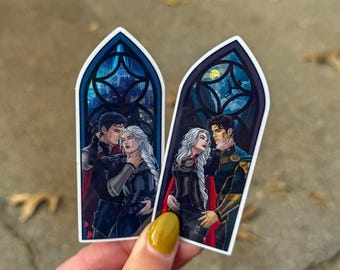 Manorian Throne of Glass Window Stickers