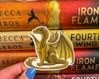 Pegatina Dragón Andarna Cuarta Ala