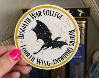 Basgiath War College Fourth Wing Sticker