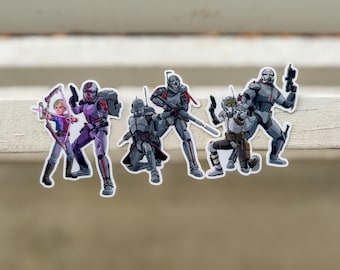 Bad Batch Duo Stickers + Set