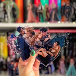 Rhys und Feyre ACOTAR Shelfie All Four