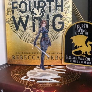 Violet Sorrengail Fourth Wing Shelfie