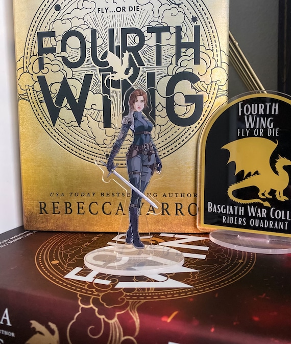 Violet Sorrengail Fourth Wing Shelfie - Etsy