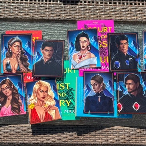 ACOTAR-personagekaartpakketafdrukken