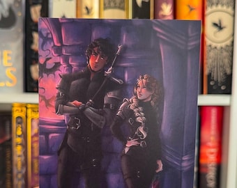 Violence & Xaden Basgiath Fourth Wing Print