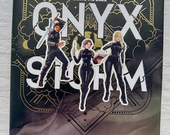 Fourth Wing Onyx Strom Stickers