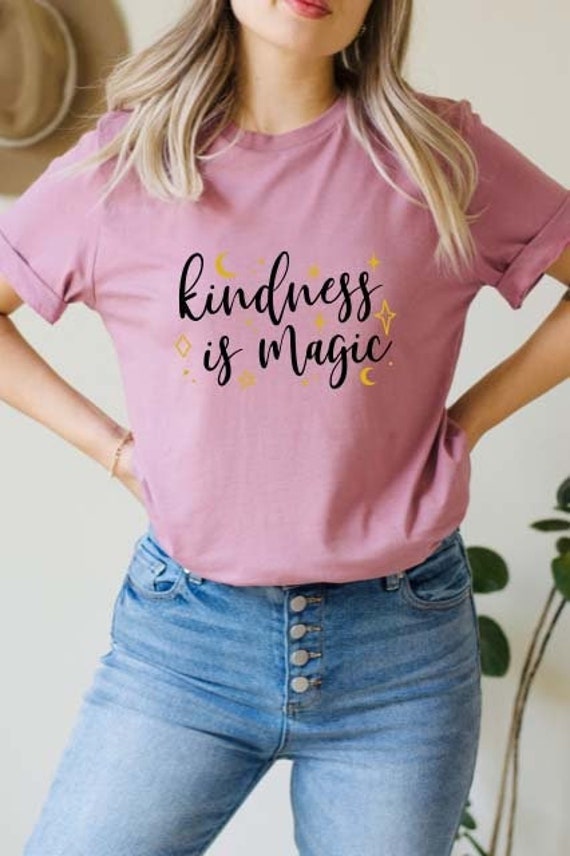 Be Nice Shirt Kindness Is Magic Tank Top Motivational Tee Be Kind Shirt