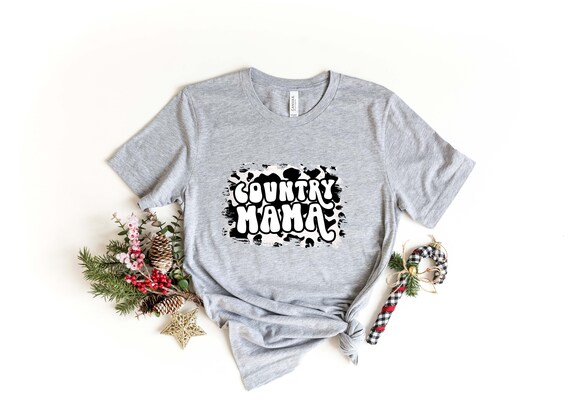 mama cow print shirt