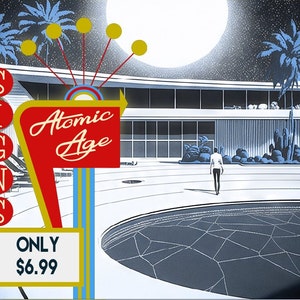 Atomic Age Sign Shapes - Midcentury Modern Signs, Retro Signs, Motel Signs