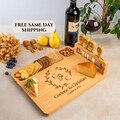 Personalized Charcuterie Board Wedding Gift, Bridal Shower Gift, Housewarming Gift, Custom Cheese Board, Engagement Gift, Mom Christmas Gift