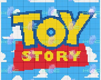 トイストーリー C2C ブランケットパターン