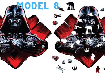 Puzzles en bois Star Wars : réveillez la Force avec chaque pièce