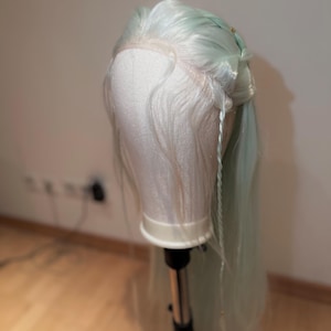 READY TO SHIP Fantasy lace front wig, Wedding Wig, Synthetic Wig, Elf Wig, Larp, Elven Wig, Braided Wig, witch, Cosplay, Halloween wig, dnd