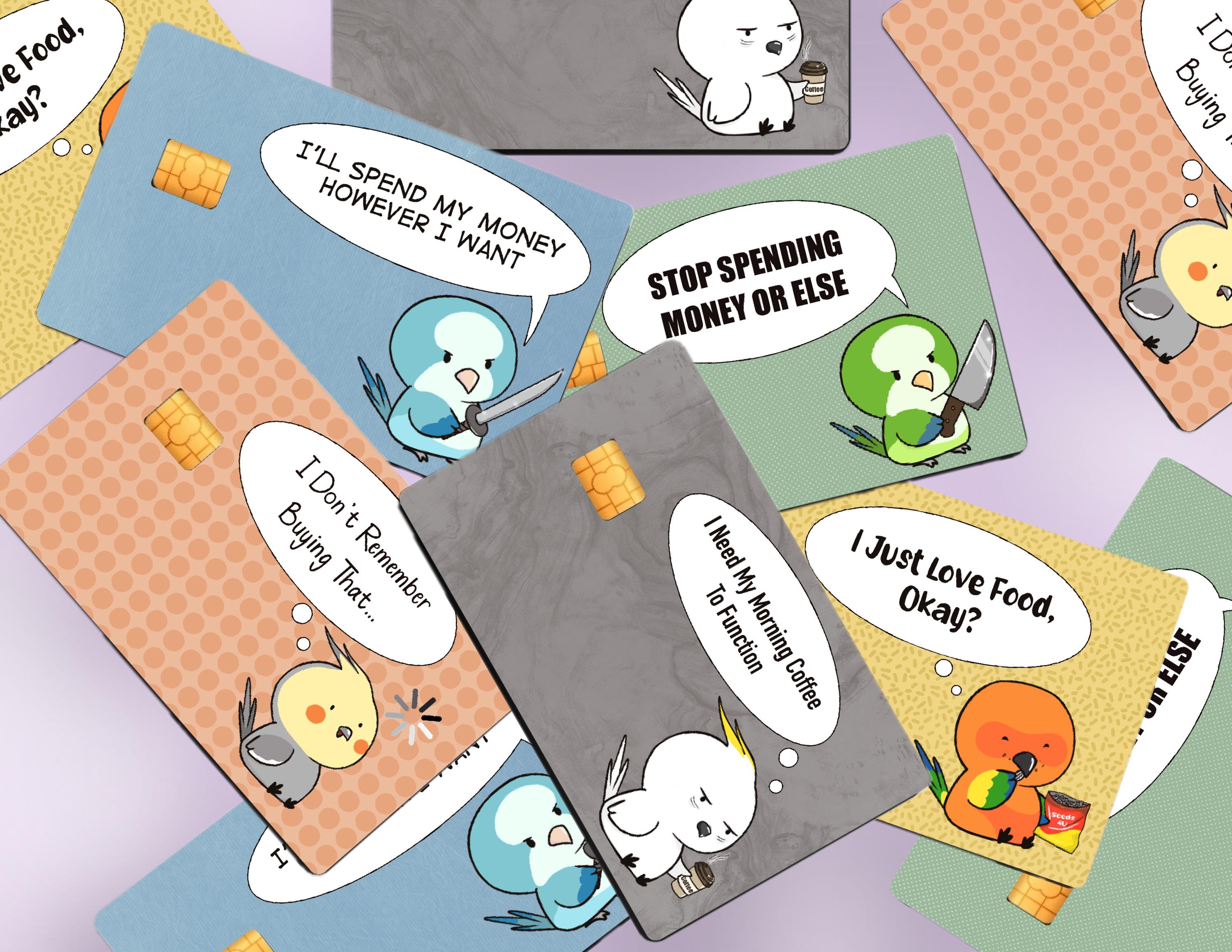 Credit Card Skin Funny - Etsy