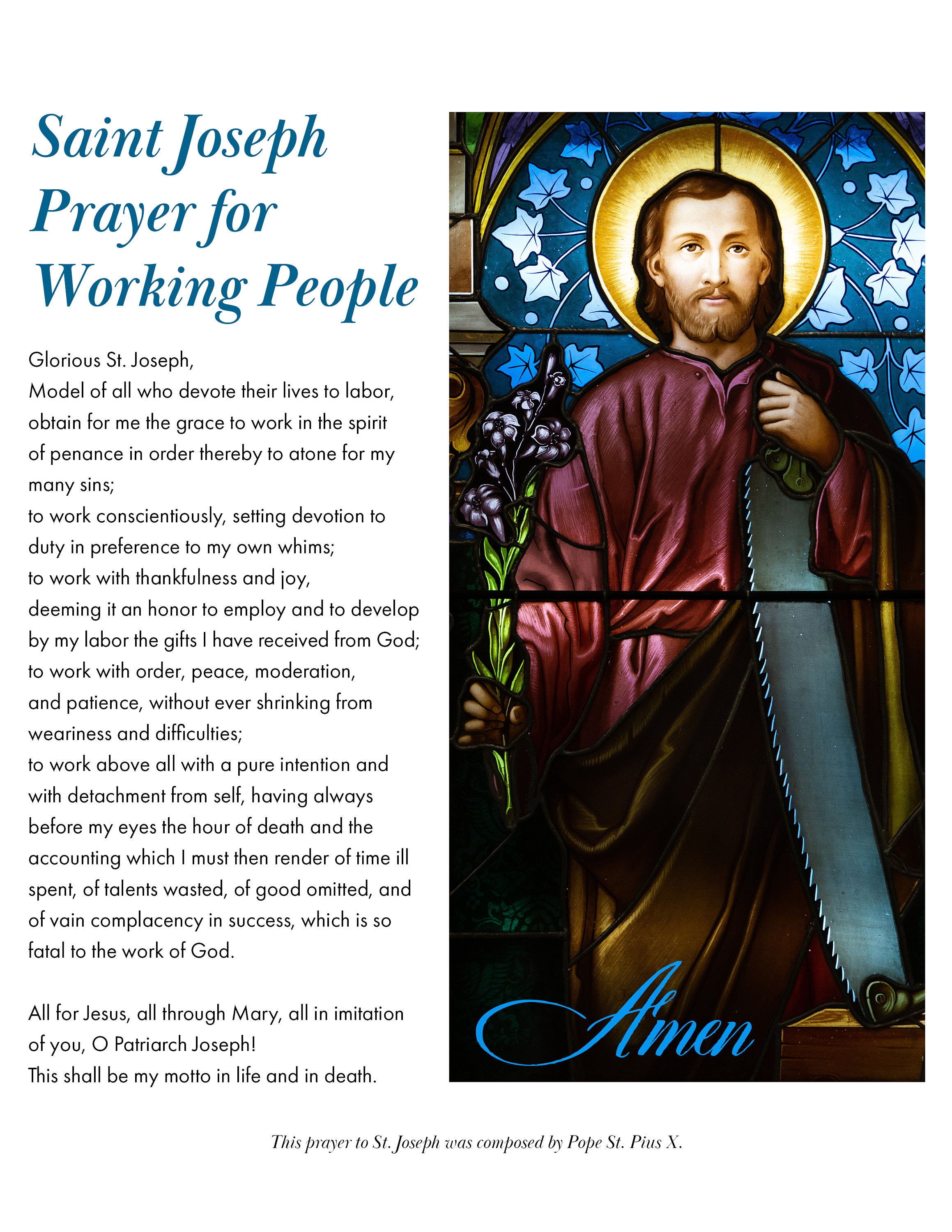 Saint Joseph Prayer For Working People Digital Download Etsy saint-joseph-prayer-for-working-people-digital-download-etsy