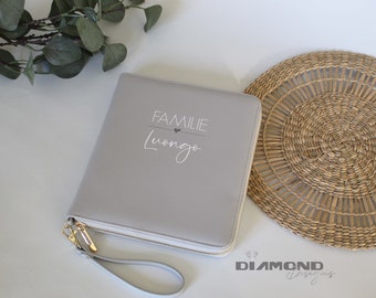 Organizador de viajes, documentos de viaje, pasaporte familiar, regalo, cartilla de maternidad, libreta de salud, organizador de viajes familiares